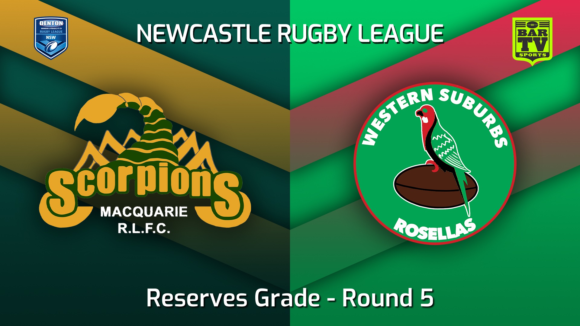220423-Newcastle Round 5 - Reserves Grade - Macquarie Scorpions v Western Suburbs Rosellas Slate Image