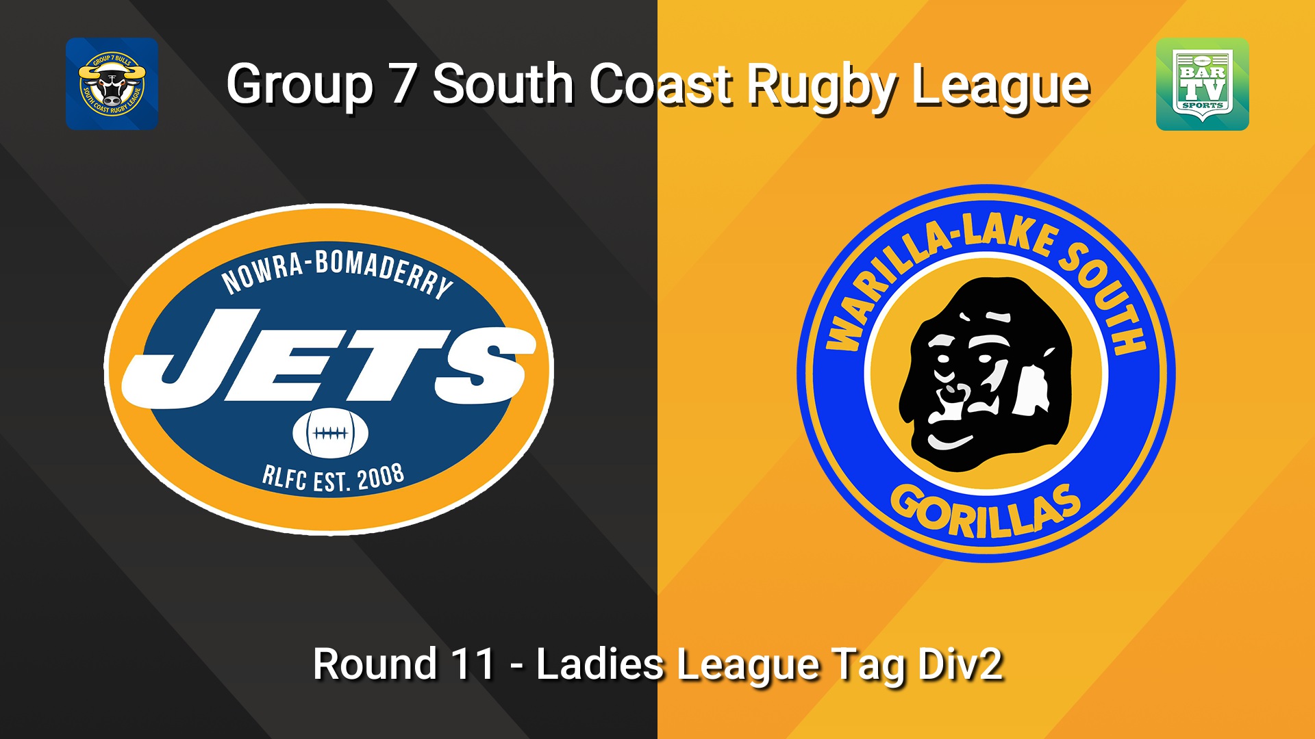 260705-video-South Coast Round 11 - Ladies League Tag Div2 - Nowra-Bomaderry  v Warilla-Lake South Slate Image