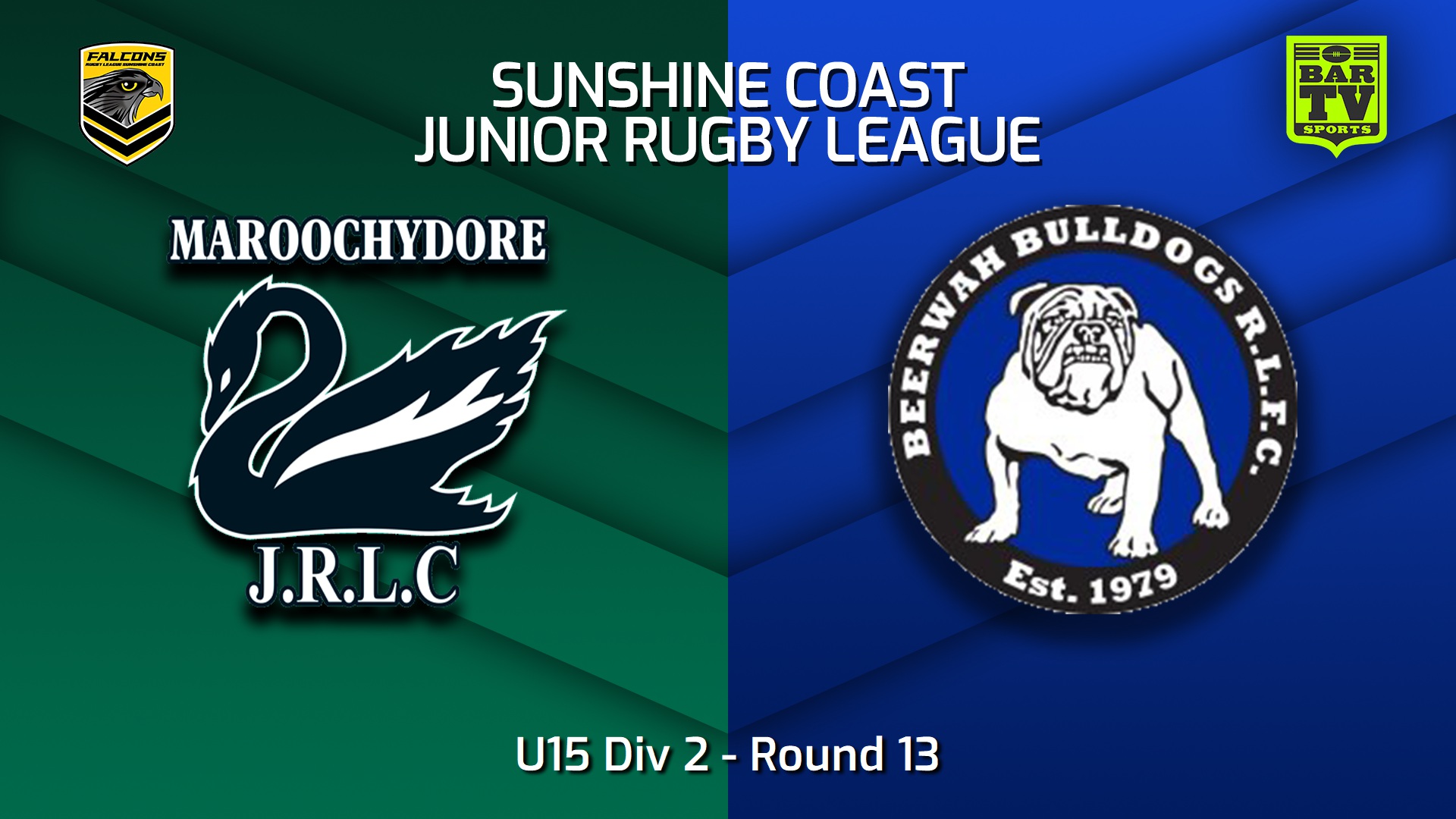 Sunshine Coast Junior Rugby League Round 13 U15 Div 2 Maroochydore