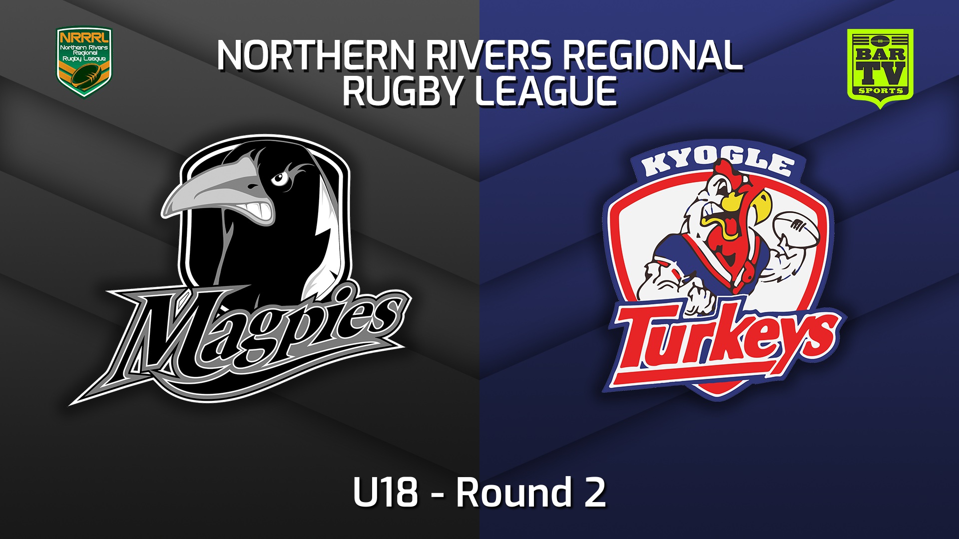 220501-Northern Rivers Round 2 - U18 - Lower Clarence Magpies v Kyogle Turkeys Slate Image