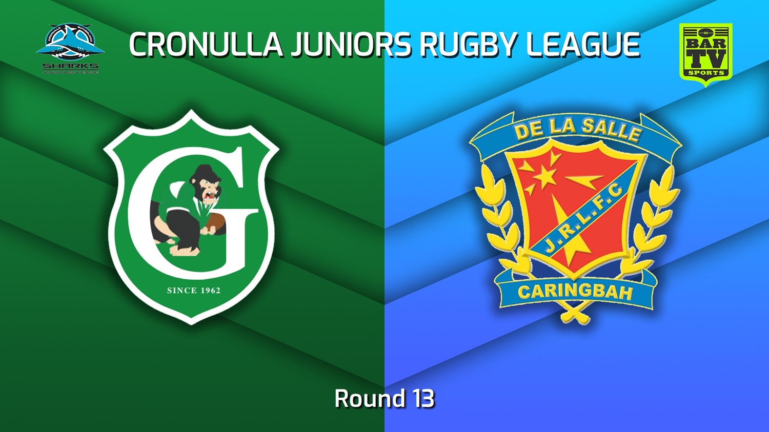 230722-Cronulla Juniors Round 13 - U11 Gold - Gymea Gorillas v De La Salle Minigame Slate Image
