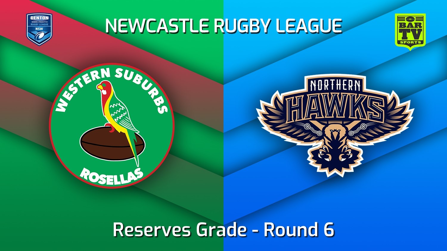 220430-Newcastle Round 6 - Reserves Grade - Western Suburbs Rosellas v Northern Hawks Slate Image