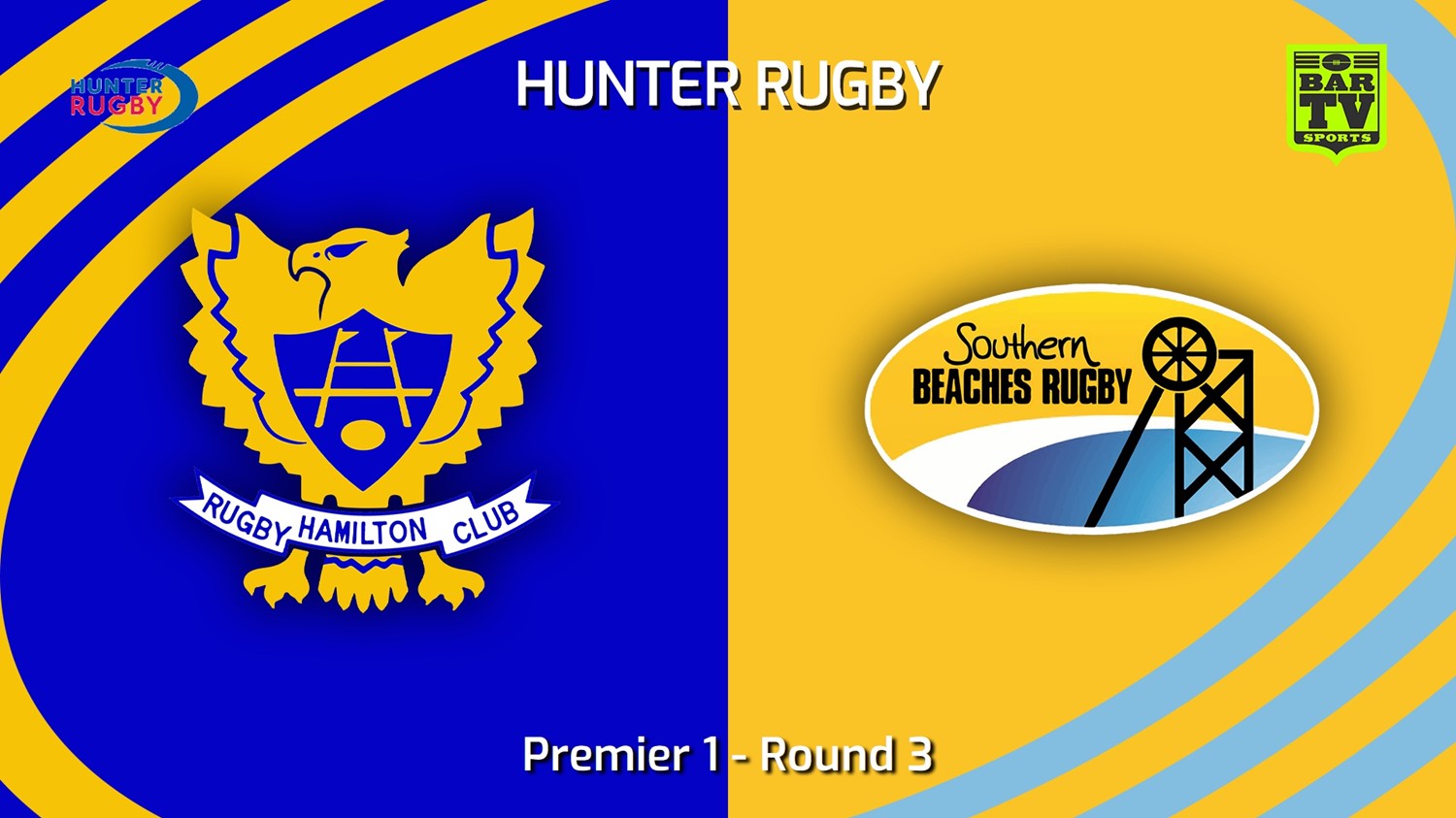 230429-Hunter Rugby Round 3 - Premier 1 - Hamilton Hawks v Southern Beaches Minigame Slate Image