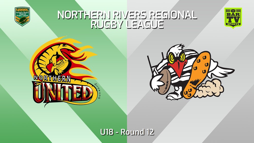240630-video-Northern Rivers Round 12 - U18 - Northern United v Tweed Heads Seagulls Slate Image