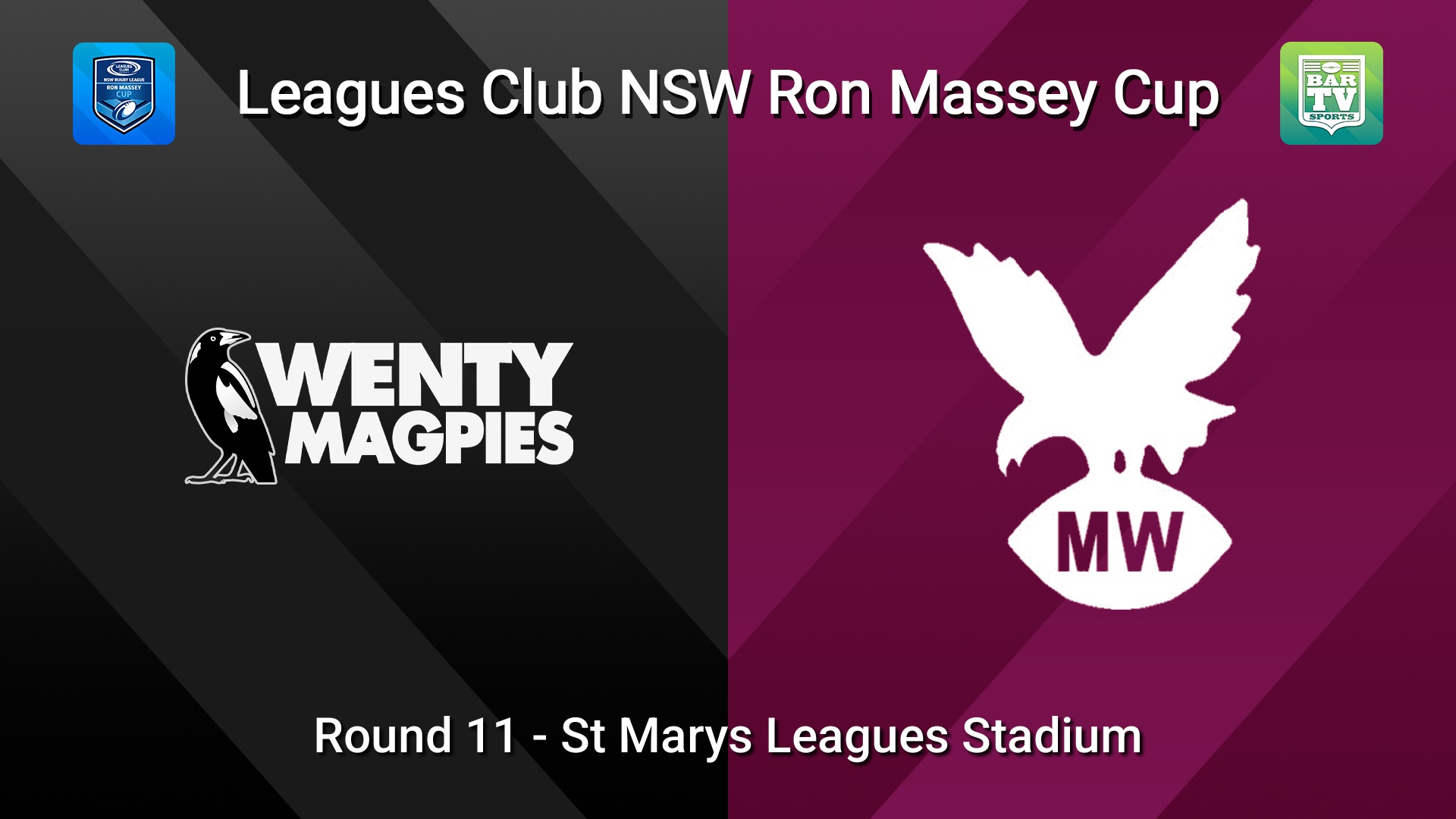 260620-video-Ron Massey Cup Round 11 - Wentworthville Magpies  v Manly Leagues Slate Image