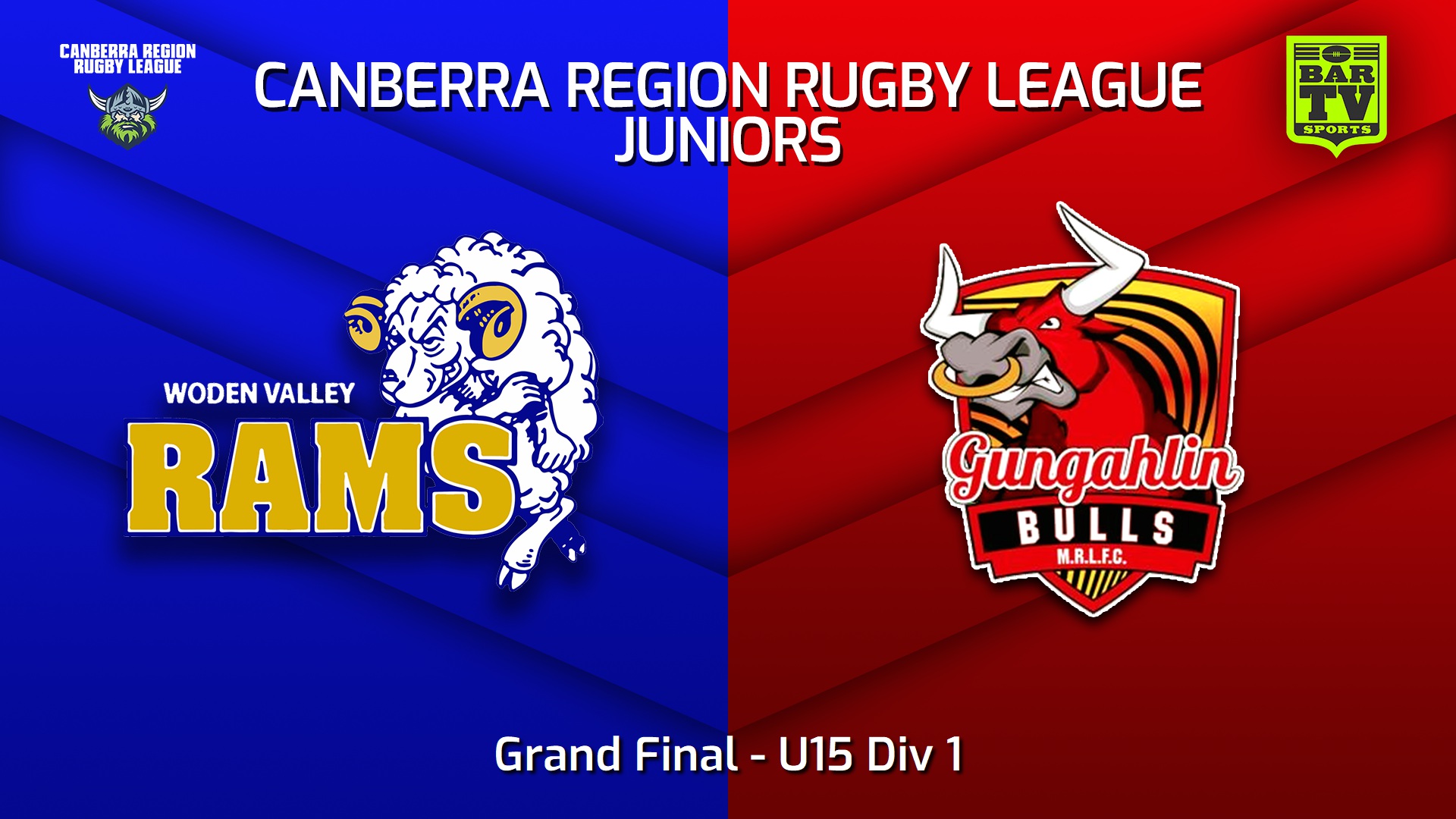 250907-video-Canberra Region Rugby League Juniors Grand Final - U15 Div 1 - Woden Valley Rams Juniors v Gungahlin Bulls Juniors Minigame Slate Image