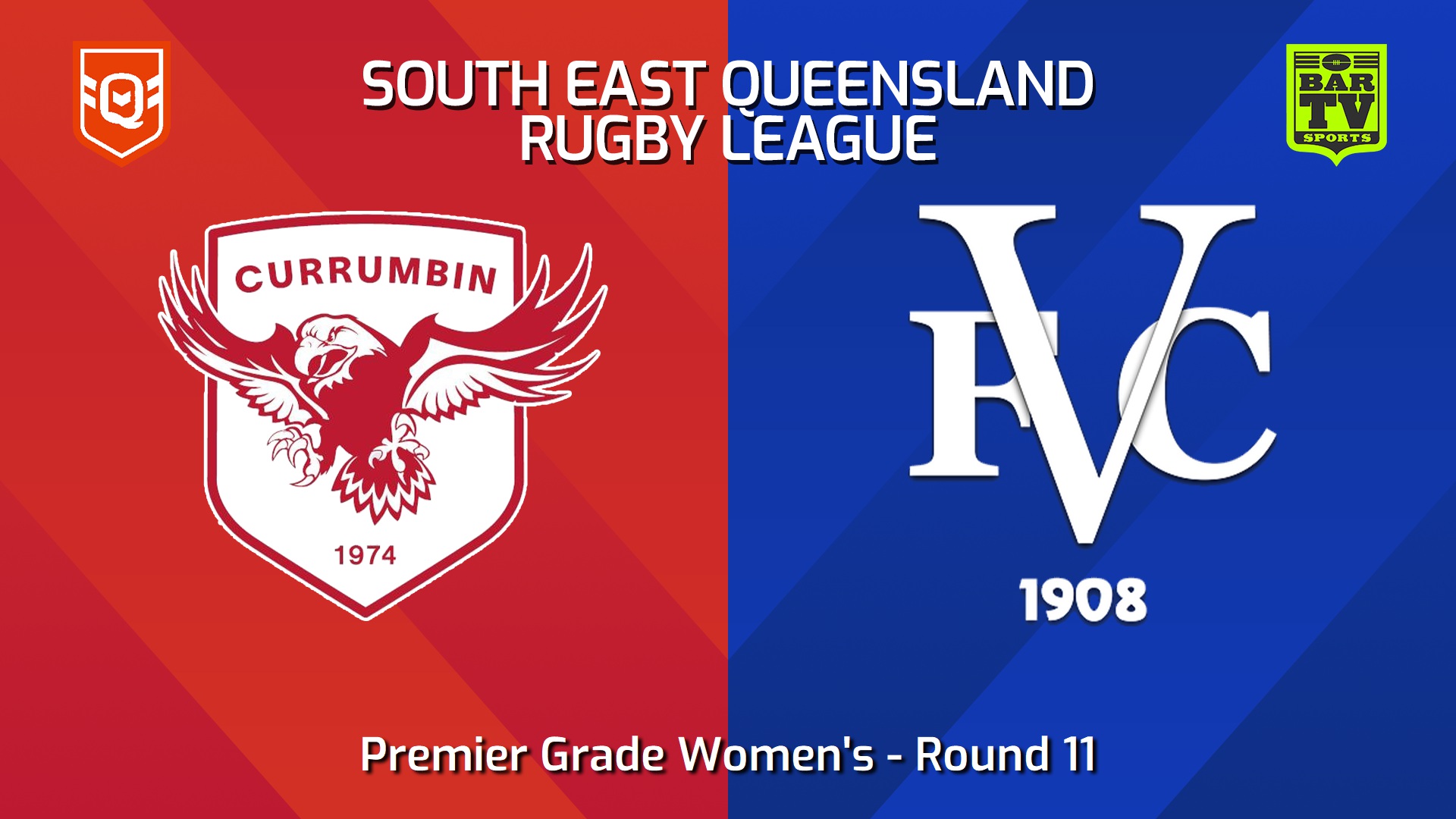 VIDEO: SEQ Rugby League Round 11 - Premier Grade Women's - Currumbin ...