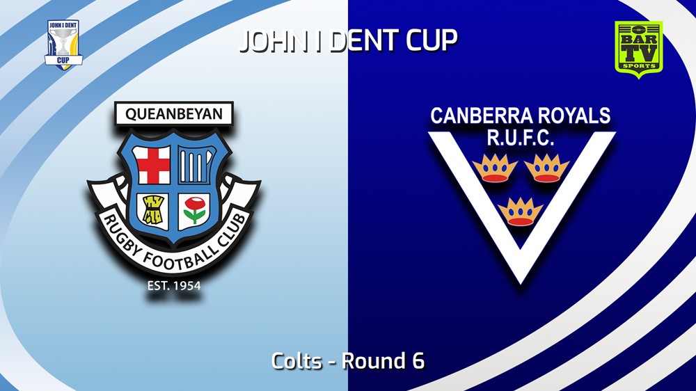 240516-video-John I Dent (ACT) Round 6 - Colts - Queanbeyan Whites v Canberra Royals Slate Image