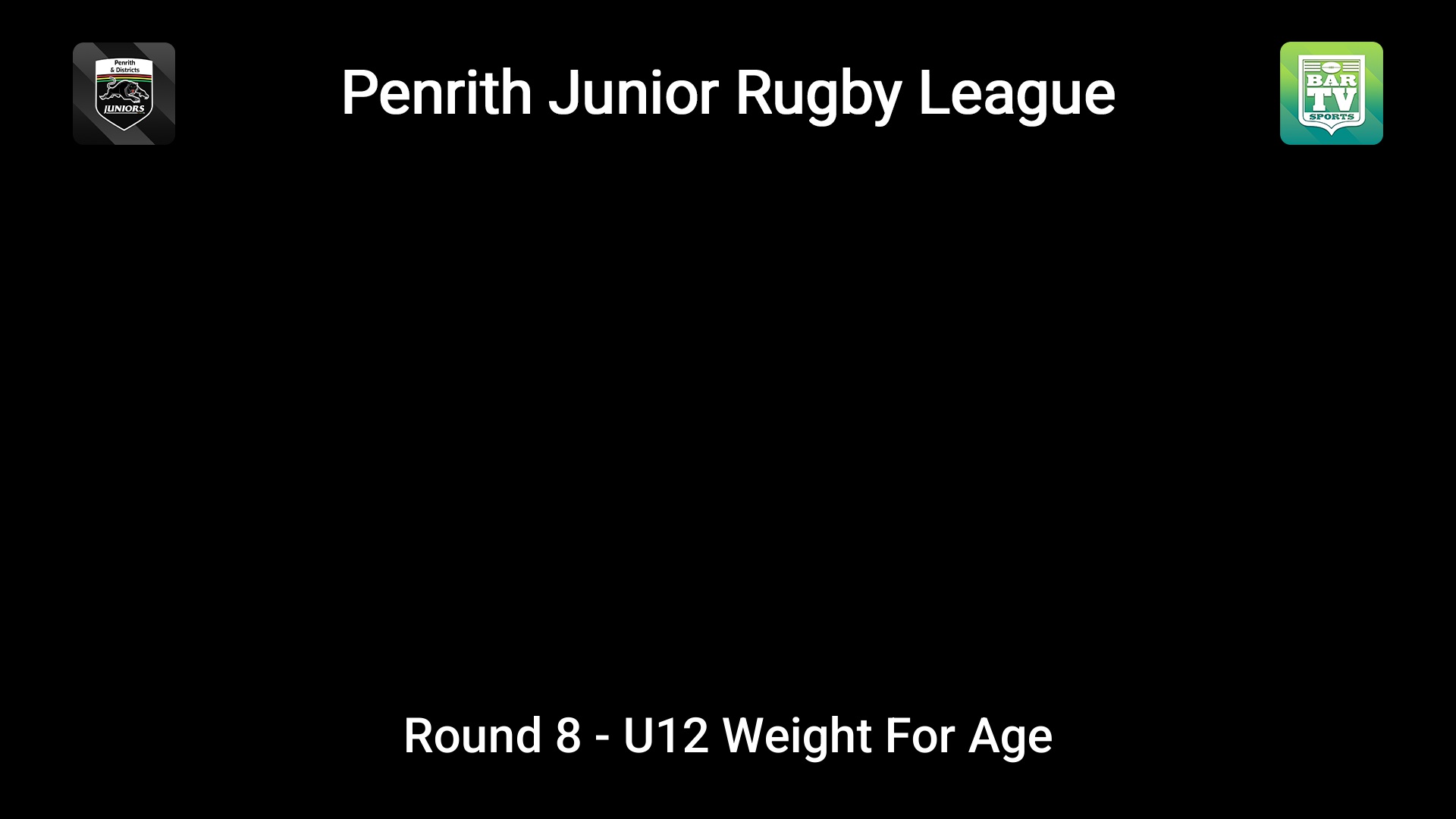 260731-video-Penrith & District Junior Rugby League Round 8 - U12 Weight For Age - Penrith Green v Penrith Red Slate Image