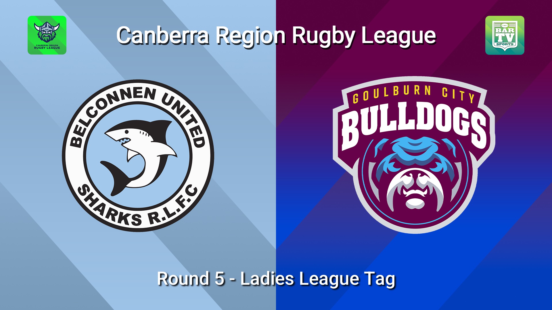 260516-video-Canberra Round 5 - Ladies League Tag - Belconnen United Sharks v Goulburn City Bulldogs Slate Image
