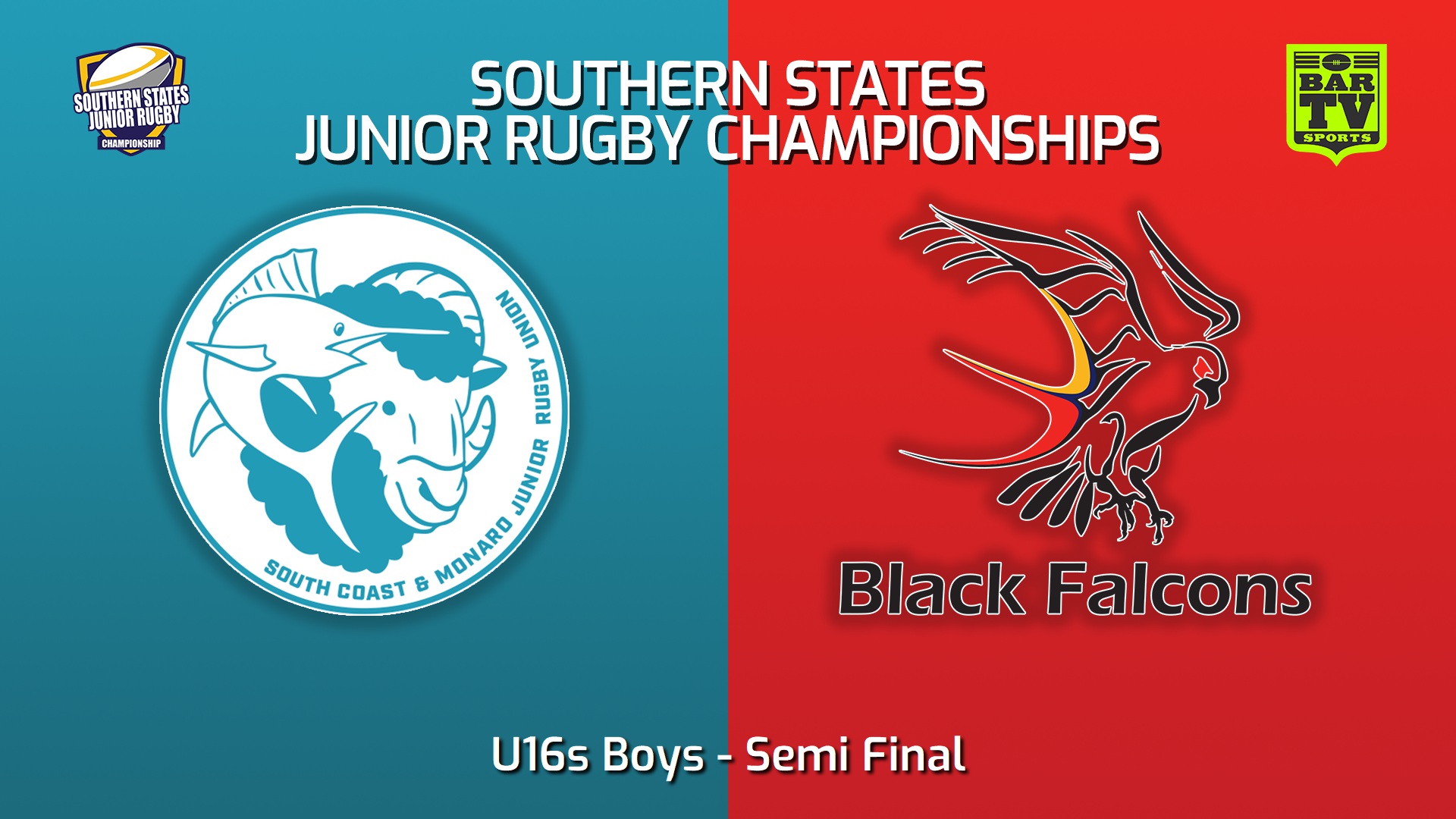 Southern States Junior Rugby Championships Semi Final U16s Boys