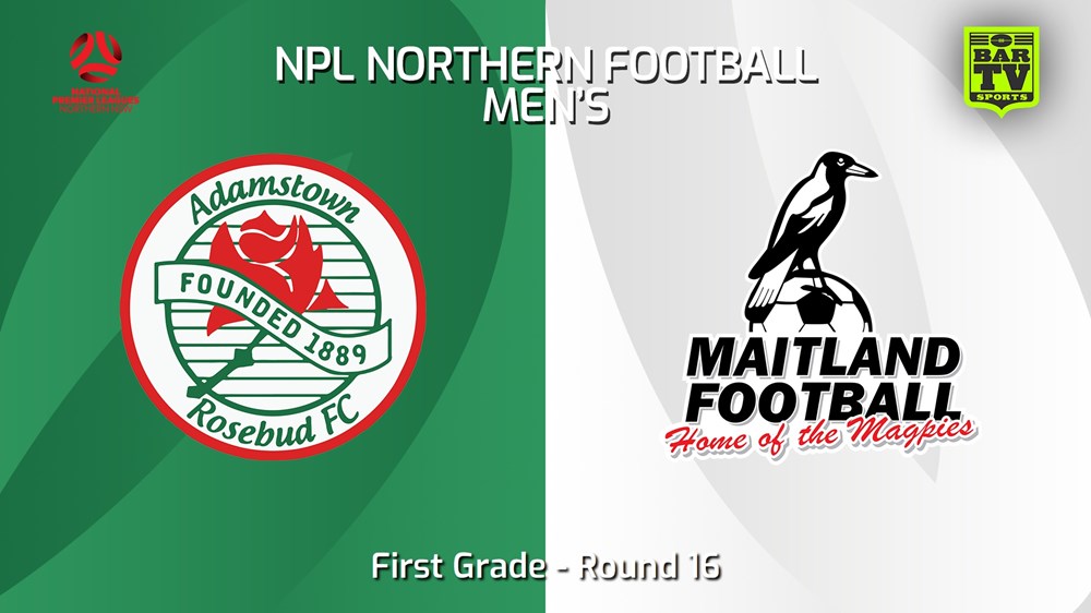 240622-video-NNSW NPLM Round 16 - Adamstown Rosebud FC v Maitland FC Slate Image