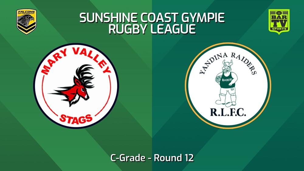240629-video-Sunshine Coast RL Round 12 - C-Grade - Mary Valley Stags v Yandina Raiders Slate Image