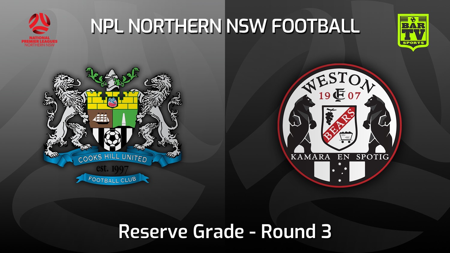 220319-NNSW NPL Res Round 3 - Cooks Hill United FC (Res) v Weston Workers FC Res Minigame Slate Image