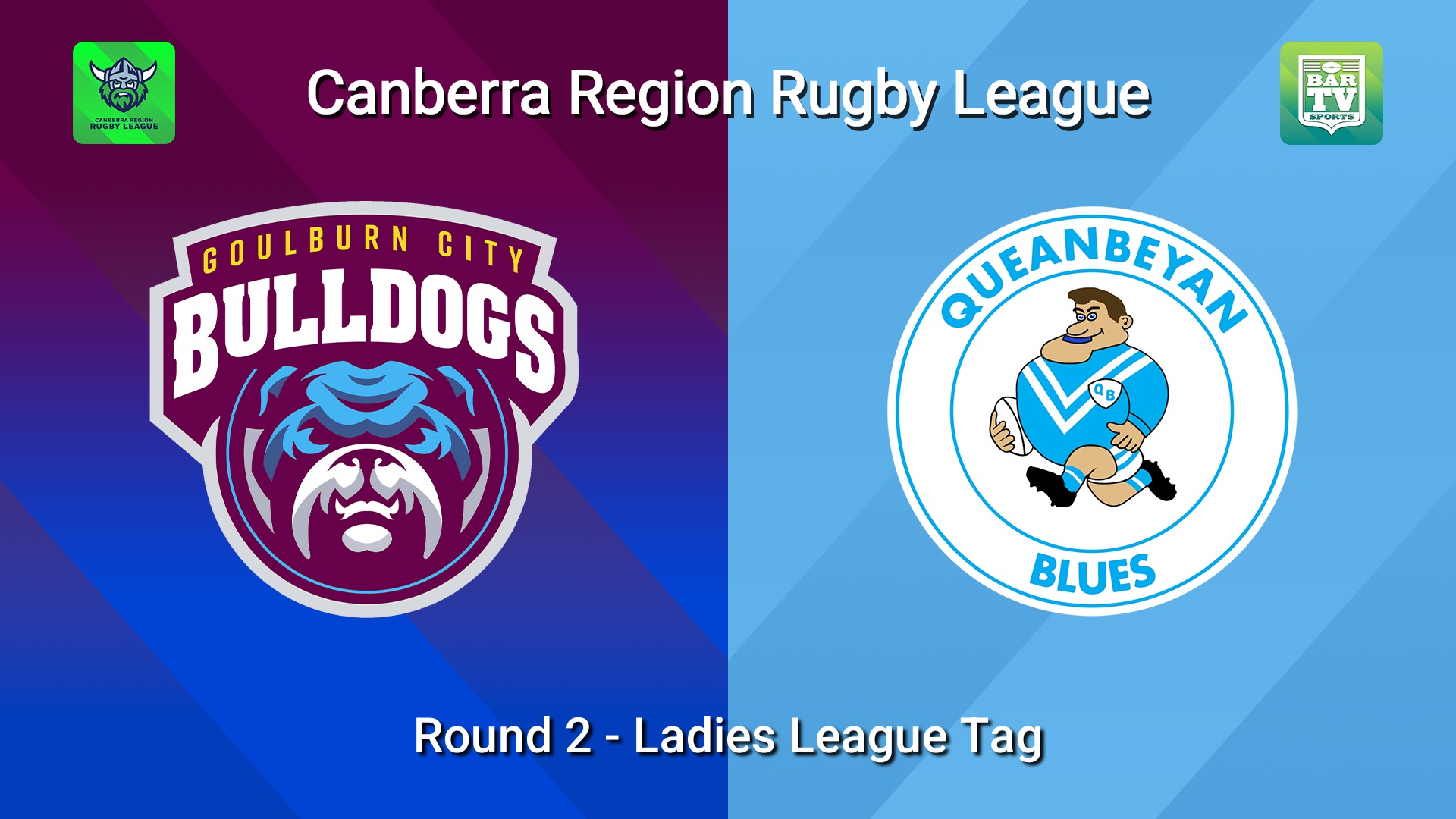 260418-video-Canberra Round 2 - Ladies League Tag - Goulburn City Bulldogs v Queanbeyan Blues Slate Image
