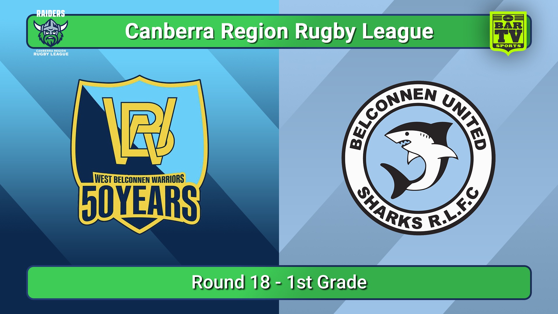 250817-video-Canberra Round 18 - 1st Grade - West Belconnen Warriors v Belconnen United Sharks Slate Image