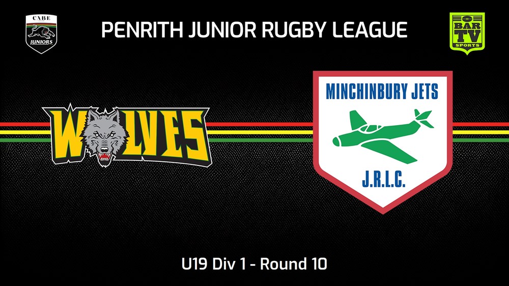 240622-video-Penrith & District Junior Rugby League Round 10 - U19 Div 1 - Windsor Wolves v Minchinbury Slate Image