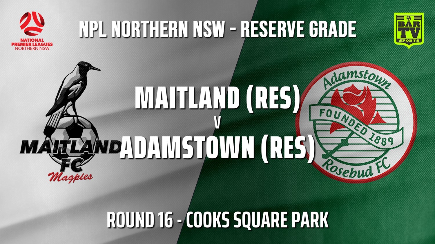 210731-NNSW NPL Res Round 16 - Maitland FC v Adamstown Rosebud FC Minigame Slate Image